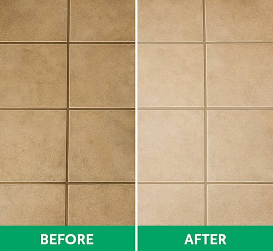 Yorkville cleaning services by gomaids kitchen tiles before and after pictures